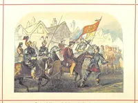 An illustration from Hanes Prydain Fawr: o'r cyfnod boreuaf hyd yr amser presenol, etc. [With plates (1875)