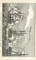 An illustration from Robinson Crusoe's own book; or, the voice of adventure from the civilized man cut off from his fellows ... and from the wanderer in strange seas and lands, etc (1842)