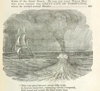 Picture 12 of 79 from Robinson Crusoe's own book; or, the voice of adventure from the civilized man cut off from his fellows ... and from the wanderer in strange seas and lands, etc (1842), leaf 21
