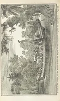 An illustration from Robinson Crusoe's own book; or, the voice of adventure from the civilized man cut off from his fellows ... and from the wanderer in strange seas and lands, etc (1842)