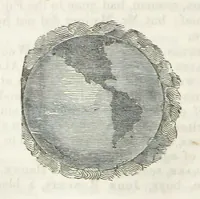 An illustration from Robinson Crusoe's own book; or, the voice of adventure from the civilized man cut off from his fellows ... and from the wanderer in strange seas and lands, etc (1842)