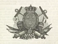 An illustration from Robinson Crusoe's own book; or, the voice of adventure from the civilized man cut off from his fellows ... and from the wanderer in strange seas and lands, etc (1842)