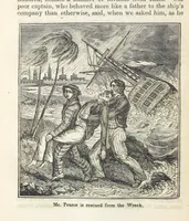 Picture 74 of 79 from Robinson Crusoe's own book; or, the voice of adventure from the civilized man cut off from his fellows ... and from the wanderer in strange seas and lands, etc (1842), leaf 406