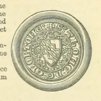An illustration from The Visitation of Suffolk, made by William Hervey [in 1561] ... With additions from ... Jermyn, Davy, and other MSS. &c. Edited by J. J. Howard. [Extracted from “The East Anglian.” (1866)