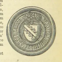An illustration from The Visitation of Suffolk, made by William Hervey [in 1561] ... With additions from ... Jermyn, Davy, and other MSS. &c. Edited by J. J. Howard. [Extracted from “The East Anglian.” (1866)