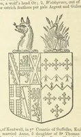 An illustration from The Visitation of Suffolk, made by William Hervey [in 1561] ... With additions from ... Jermyn, Davy, and other MSS. &c. Edited by J. J. Howard. [Extracted from “The East Anglian.” (1866)
