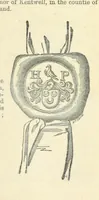 An illustration from The Visitation of Suffolk, made by William Hervey [in 1561] ... With additions from ... Jermyn, Davy, and other MSS. &c. Edited by J. J. Howard. [Extracted from “The East Anglian.” (1866)