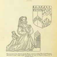 An illustration from The Visitation of Suffolk, made by William Hervey [in 1561] ... With additions from ... Jermyn, Davy, and other MSS. &c. Edited by J. J. Howard. [Extracted from “The East Anglian.” (1866)