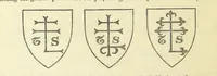 An illustration from The Visitation of Suffolk, made by William Hervey [in 1561] ... With additions from ... Jermyn, Davy, and other MSS. &c. Edited by J. J. Howard. [Extracted from “The East Anglian.” (1866)