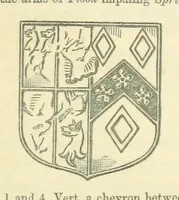 An illustration from The Visitation of Suffolk, made by William Hervey [in 1561] ... With additions from ... Jermyn, Davy, and other MSS. &c. Edited by J. J. Howard. [Extracted from “The East Anglian.” (1866)