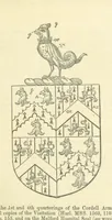 An illustration from The Visitation of Suffolk, made by William Hervey [in 1561] ... With additions from ... Jermyn, Davy, and other MSS. &c. Edited by J. J. Howard. [Extracted from “The East Anglian.” (1866)