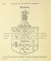 Picture 47 of 47 from The Visitation of Suffolk, made by William Hervey [in 1561] ... With additions from ... Jermyn, Davy, and other MSS. &c. Edited by J. J. Howard. [Extracted from “The East Anglian.” (1866), leaf 396