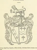 Picture 22 of 50 from The Visitation of Suffolk, made by William Hervey [in 1561] ... With additions from ... Jermyn, Davy, and other MSS. &c. Edited by J. J. Howard. [Extracted from “The East Anglian.” (1866), leaf 165