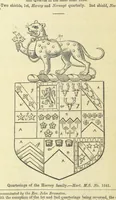Picture 35 of 50 from The Visitation of Suffolk, made by William Hervey [in 1561] ... With additions from ... Jermyn, Davy, and other MSS. &c. Edited by J. J. Howard. [Extracted from “The East Anglian.” (1866), leaf 188