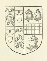 Picture 42 of 50 from The Visitation of Suffolk, made by William Hervey [in 1561] ... With additions from ... Jermyn, Davy, and other MSS. &c. Edited by J. J. Howard. [Extracted from “The East Anglian.” (1866), leaf 257