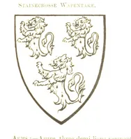 An illustration from Dugdale's Visitation of Yorkshire, [in 1665-66.] with additions. Edited by J. W. Clay (1899)