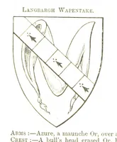An illustration from Dugdale's Visitation of Yorkshire, [in 1665-66.] with additions. Edited by J. W. Clay (1899)