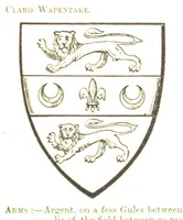 An illustration from Dugdale's Visitation of Yorkshire, [in 1665-66.] with additions. Edited by J. W. Clay (1899)