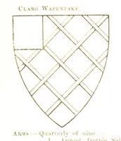 An illustration from Dugdale's Visitation of Yorkshire, [in 1665-66.] with additions. Edited by J. W. Clay (1899)