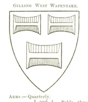 An illustration from Dugdale's Visitation of Yorkshire, [in 1665-66.] with additions. Edited by J. W. Clay (1899)