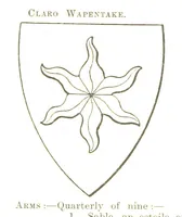 An illustration from Dugdale's Visitation of Yorkshire, [in 1665-66.] with additions. Edited by J. W. Clay (1899)