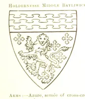 An illustration from Dugdale's Visitation of Yorkshire, [in 1665-66.] with additions. Edited by J. W. Clay (1899)