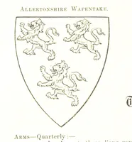 Picture 2 of 201 from Dugdale's Visitation of Yorkshire, [in 1665-66.] with additions. Edited by J. W. Clay (1899), leaf 24