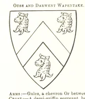 Picture 80 of 201 from Dugdale's Visitation of Yorkshire, [in 1665-66.] with additions. Edited by J. W. Clay (1899), leaf 266