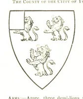 Picture 23 of 201 from Dugdale's Visitation of Yorkshire, [in 1665-66.] with additions. Edited by J. W. Clay (1899), leaf 96