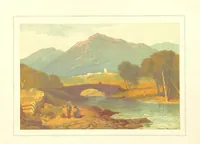 An illustration from Our Native Land, its scenery and associations. A series of 36 water-colour sketches after Rowbotham, Read, Needham, and other eminent artists. With descriptive notes. [The author of the text identified on the wrapper of pt. 1 as “the author of By Loch and by Land”, i.e. Jean L. Watson (1879)