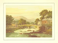An illustration from Our Native Land, its scenery and associations. A series of 36 water-colour sketches after Rowbotham, Read, Needham, and other eminent artists. With descriptive notes. [The author of the text identified on the wrapper of pt. 1 as “the author of By Loch and by Land”, i.e. Jean L. Watson (1879)
