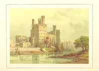 An illustration from Our Native Land, its scenery and associations. A series of 36 water-colour sketches after Rowbotham, Read, Needham, and other eminent artists. With descriptive notes. [The author of the text identified on the wrapper of pt. 1 as “the author of By Loch and by Land”, i.e. Jean L. Watson (1879)