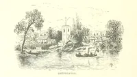 An illustration from Our Native Land, its scenery and associations. A series of 36 water-colour sketches after Rowbotham, Read, Needham, and other eminent artists. With descriptive notes. [The author of the text identified on the wrapper of pt. 1 as “the author of By Loch and by Land”, i.e. Jean L. Watson (1879)