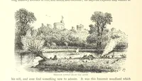 An illustration from Our Native Land, its scenery and associations. A series of 36 water-colour sketches after Rowbotham, Read, Needham, and other eminent artists. With descriptive notes. [The author of the text identified on the wrapper of pt. 1 as “the author of By Loch and by Land”, i.e. Jean L. Watson (1879)