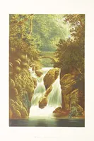 An illustration from English Lake Scenery. Illustrated with a series of coloured plates from drawings by A. F. Lydon (1880)