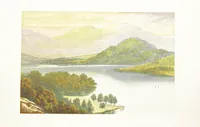 An illustration from English Lake Scenery. Illustrated with a series of coloured plates from drawings by A. F. Lydon (1880)