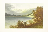 An illustration from English Lake Scenery. Illustrated with a series of coloured plates from drawings by A. F. Lydon (1880)