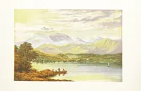 An illustration from English Lake Scenery. Illustrated with a series of coloured plates from drawings by A. F. Lydon (1880)