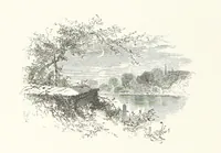 An illustration from Nature and Art: poems and pictures from the best authors and artists. Compiled by L. R. Estes. Illustrated with ... etchings ... and ... illustrations, etc (1890)