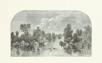 An illustration from Nature and Art: poems and pictures from the best authors and artists. Compiled by L. R. Estes. Illustrated with ... etchings ... and ... illustrations, etc (1890)