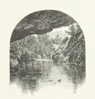 An illustration from Nature and Art: poems and pictures from the best authors and artists. Compiled by L. R. Estes. Illustrated with ... etchings ... and ... illustrations, etc (1890)