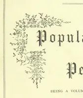 Picture 1 of 7 from Popular Poets of the period ... being ... biographical & critical sketches ... of poets of our own time and country, with ... selections from their works ... Edited by F. A. H. E (1888), leaf 5