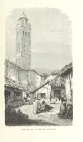 An illustration from Kabyles et Kroumirs ... Dessins de MM. Andrieux, Duhousset, C. Gosselin, II. Vogel, d'après le croquis de l'auteur. Gravure de F. Méaulle (1882)