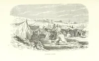 An illustration from Kabyles et Kroumirs ... Dessins de MM. Andrieux, Duhousset, C. Gosselin, II. Vogel, d'après le croquis de l'auteur. Gravure de F. Méaulle (1882)