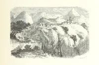 An illustration from Kabyles et Kroumirs ... Dessins de MM. Andrieux, Duhousset, C. Gosselin, II. Vogel, d'après le croquis de l'auteur. Gravure de F. Méaulle (1882)