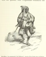 An illustration from Kabyles et Kroumirs ... Dessins de MM. Andrieux, Duhousset, C. Gosselin, II. Vogel, d'après le croquis de l'auteur. Gravure de F. Méaulle (1882)