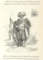 An illustration from Kabyles et Kroumirs ... Dessins de MM. Andrieux, Duhousset, C. Gosselin, II. Vogel, d'après le croquis de l'auteur. Gravure de F. Méaulle (1882)