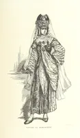 An illustration from Kabyles et Kroumirs ... Dessins de MM. Andrieux, Duhousset, C. Gosselin, II. Vogel, d'après le croquis de l'auteur. Gravure de F. Méaulle (1882)