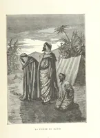 An illustration from Kabyles et Kroumirs ... Dessins de MM. Andrieux, Duhousset, C. Gosselin, II. Vogel, d'après le croquis de l'auteur. Gravure de F. Méaulle (1882)