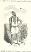 An illustration from Kabyles et Kroumirs ... Dessins de MM. Andrieux, Duhousset, C. Gosselin, II. Vogel, d'après le croquis de l'auteur. Gravure de F. Méaulle (1882)
